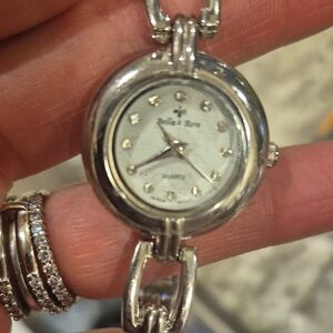 Bella & Rose Silver Women's Bracelet Watch